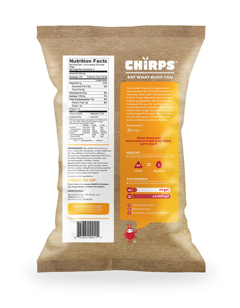 Variety Pack of Chirps Cricket Chips (3-Pack)