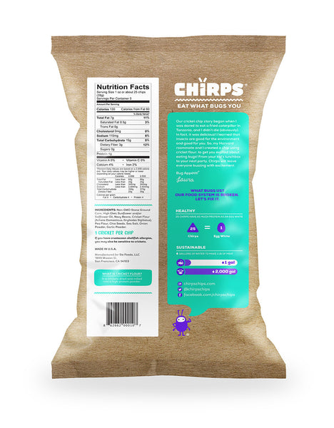 Case of Chirps Chips (12 bags)