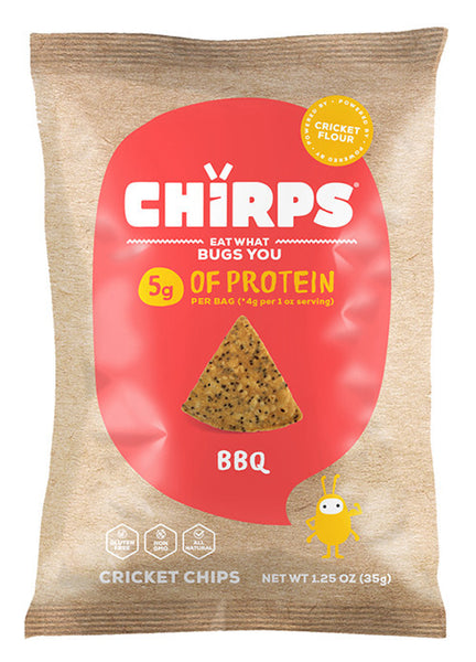 Snack Size Variety Pack of Chirps Cricket Chips (6-Pack)