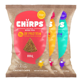 Variety Pack of Chirps Cricket Chips (3-Pack)