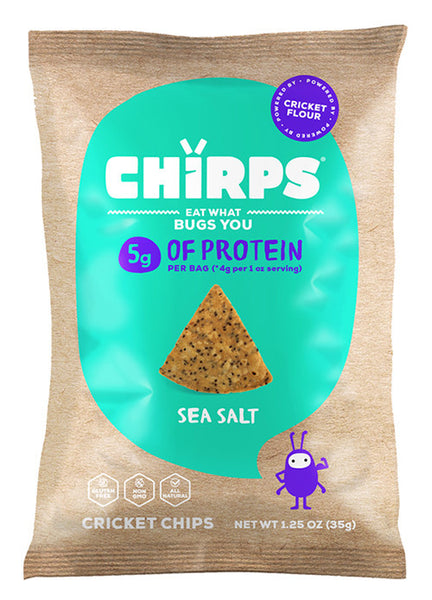 Snack Size Variety Pack of Chirps Cricket Chips (6-Pack)